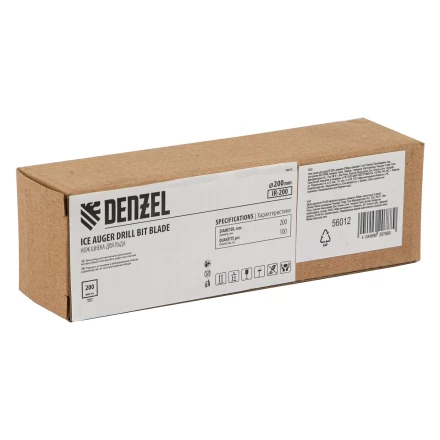 Нож шнека для льда IR-200, диаметр 200 мм, комплект 2 шт Denzel 56012 купить в Нягани