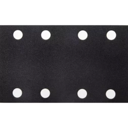 Лист шлиф. универс. URAGAN "Оптимал. для тверд. пород дерева" 8 отв. по линии, на липучке, для ПШМ, P100, 80х133мм, 50шт 907-22111-100-50