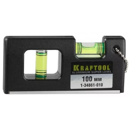 Уровень KRAFTOOL &quot;PRO&quot; &quot;МИНИ&quot; с магнитом, 2 ампулы, 100мм 1-34861-010 купить в Нягани