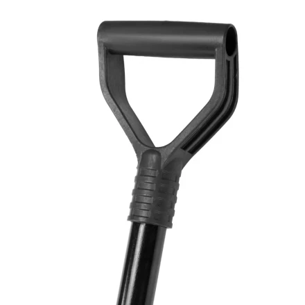 Лопата для уборки снега пластиковая, 450х325х1370 мм, стальной черенок, Palisad 61660 купить в Нягани