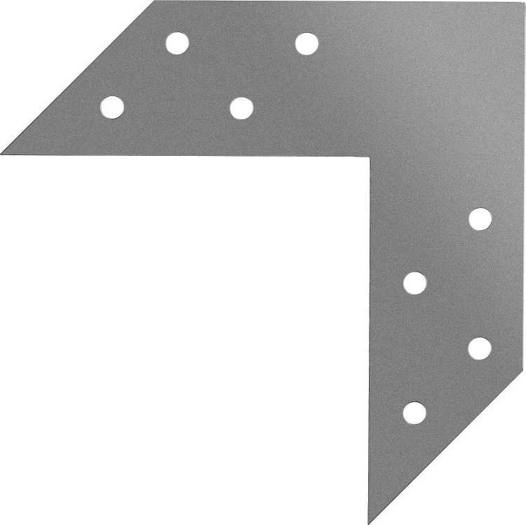 ЗУБР УС-2.0, 120 x 120 x 35 x 2 мм, угловой соединитель (31044-120) купить в Нягани