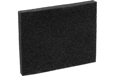 Губка для шлифования, 125 х 100 х 10 мм, средняя жесткость, P 100, Сибртех 757227 купить в Нягани