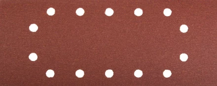 Лист шлифовальный ЗУБР &quot;МАСТЕР&quot;, 14 отверстий, для ПШМ на зажимах, Р180, 115х280мм, 5шт 35594-180 купить в Нягани