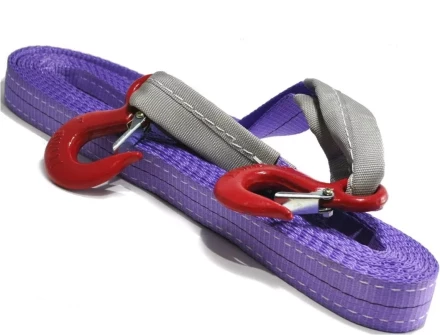 Буксир текстильный ленточный TOR БТЛ 4,5 т 4,0 м (крюк-крюк) 1011020 купить в Нягани