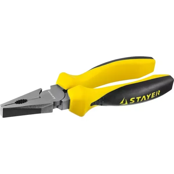 Плоскогубцы комбинированные STAYER "PROTech", эксцентриковое расположение шарнира, 160мм 22027-1-16_z02 купить в Нягани