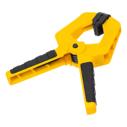 Струбцина клещеобразная Denzel, усиленная 65 х 50 мм, двухкомпонентные рукоятки, 20796 купить в Нягани