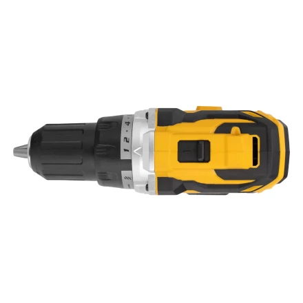 Дрель-шуруповерт аккумуляторная, бесщет.  Denzel 26141 BLDL-18-0 Li-Ion, 18 В купить в Нягани