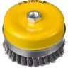 STAYER "PROFESSIONAL". Щетка чашечная усиленная для УШМ, жгутированная стальная проволока 0,5мм, 120ммхМ14 35137-120 купить в Нягани