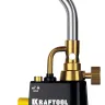 Blue Fire  KF-9000  горелка для МАПП / MAPP газа,  с пъезоподжигом,  на баллон c резьбовым соединением US 1, 2000°C 55510 купить в Нягани
