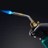 Blue Fire  KF-9000  горелка для МАПП / MAPP газа,  с пъезоподжигом,  на баллон c резьбовым соединением US 1, 2000°C 55510 купить в Нягани