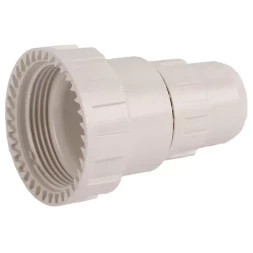 Переходник ЗУБР "ШиреФит" редукционный "накидная гайка - штуцер с гайкой", 26мм-20мм 51476-26-20