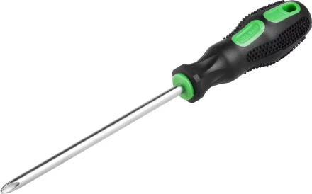 Отвертка URAGAN c двухкомпонентной рукояткой, PH3 x 150мм 25076-3-15_z01 купить в Нягани