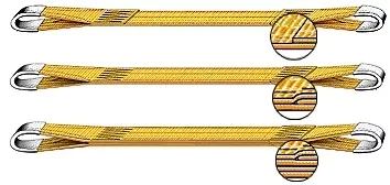 Строп СТП-5.0 т. L=4.00м SF7 150 мм с петлями 500 мм купить в Нягани
