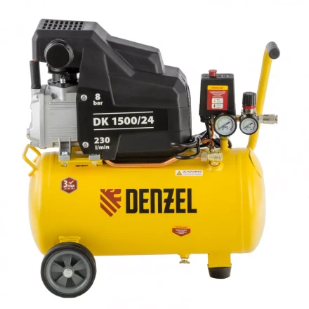 Компрессор воздушный Denzel DK1500/24 Х-PRO 58063 купить в Нягани