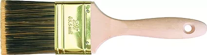 Кисть плоская Golden 2.5" искусственная щетина деревянная ручка / Matrix 83224 купить в Нягани