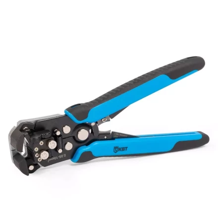 Автоматический многофункциональный стриппер КВТ WS-12 «Ягуар» для снятия изоляции с проводов 0.05–10 мм (69476) купить в Нягани