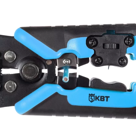 Автоматический многофункциональный стриппер КВТ WS-19 для снятия изоляции с проводов 0.05–10 мм (89424) купить в Нягани