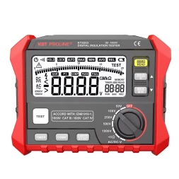 Тестер сопротивления изоляции до 100 ГОм КВТ KT 5203 PROLINE (89638)
