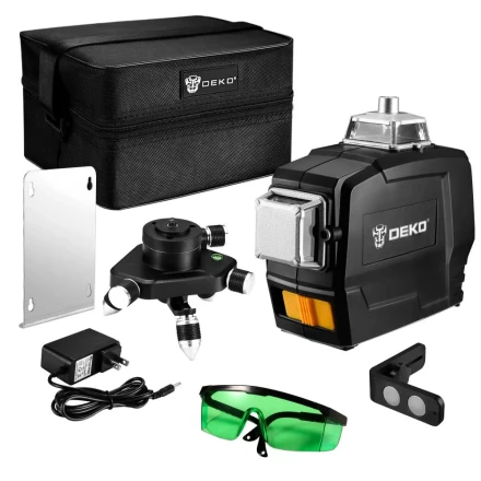 Уровень лазерный DEKO DKLL12PG1, 065-0278 купить в Нягани
