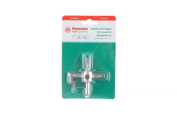 Сверло по плитке HAMMER Ф12х100мм (202-408 DR GL BN ) купить в Нягани