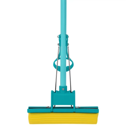 Швабра отжимная Palisad, 110 см, губка PVA 26х5,5х6 см, телескопическая рукоятка, бирюзовая, Home 935165 купить в Нягани