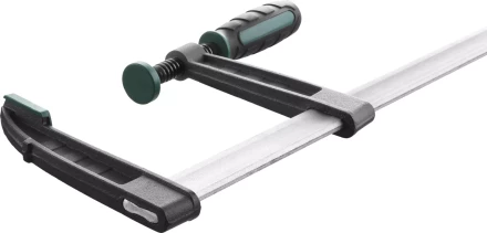 Струбцина, KRAFTOOL 32011-120-500, тип &quot;F&quot;, DIN 5117, двухкомпонентная ручка, 120х500мм 32011-120-500 купить в Нягани