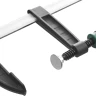 Струбцина, KRAFTOOL 32011-120-500, тип "F", DIN 5117, двухкомпонентная ручка, 120х500мм 32011-120-500 купить в Нягани