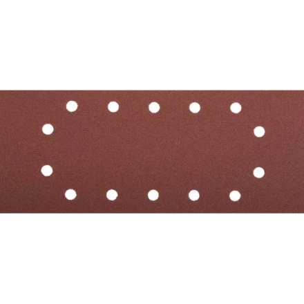 Лист шлифовальный ЗУБР &quot;МАСТЕР&quot;, 14 отверстий, для ПШМ на зажимах, Р100, 115х280мм, 5шт 35594-100 купить в Нягани