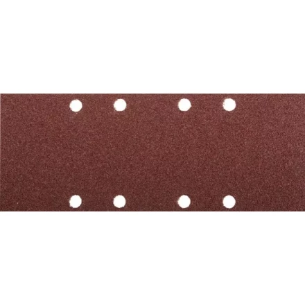 Лист шлифовальный ЗУБР &quot;МАСТЕР&quot;, 8 отверстий, для ПШМ на зажимах, Р80, 93х230мм, 5шт 35591-080 купить в Нягани