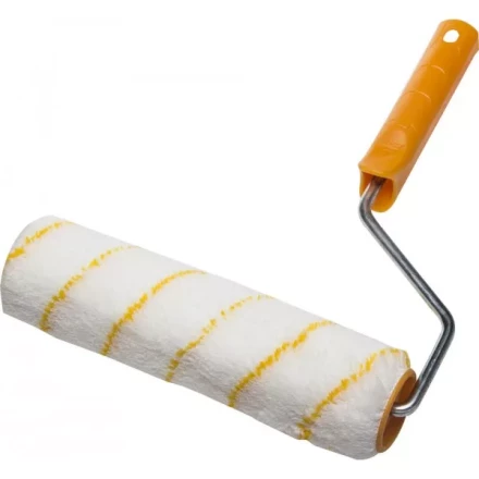 Валик GIRPAINT ПОЛИАКРИЛ малярный в сборе, ворс 12мм, бюгель 8мм, 48х240мм, STAYER Profi 0314-24_z01 купить в Нягани