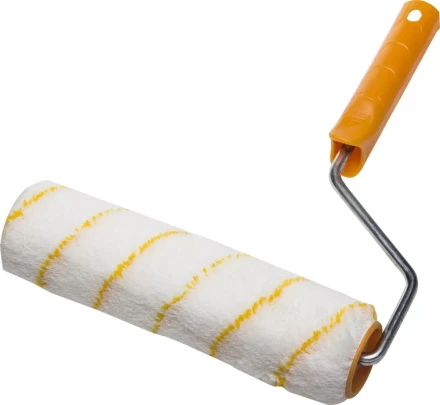 Валик GIRPAINT ПОЛИАКРИЛ малярный в сборе, ворс 12мм, бюгель 8мм, 48х240мм, STAYER Profi 0314-24_z01 купить в Нягани