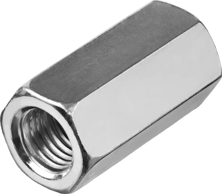 Гайка ЗУБР переходная, DIN 6334, оцинкованная, M12, ТФ6, 1 шт. 4-303756-12 купить в Нягани