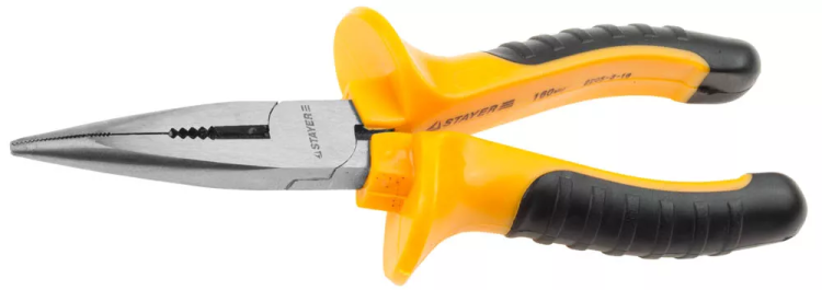 Тонкогубцы "TopGrip", 160мм, STAYER 2205-3-16_z01 купить в Нягани