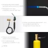 Blue Fire KS-8000  горелка для МАПП / MAPP газа,  с пъезоподжигом, на баллон c резьбовым соединением US 1, 2000°C 55512 купить в Нягани