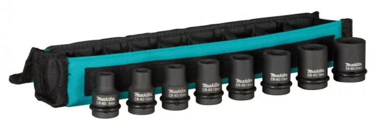 Набор ударных торцевых головок Makita 1/2, 8 шт Makita E-16601 купить в Нягани