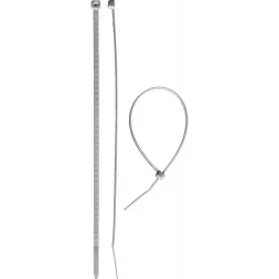 Хомуты ЗУБР нейлоновые белые 3,6x200мм, 100шт 309010-36-200