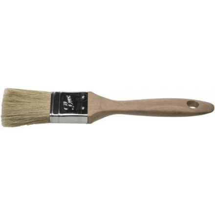 Кисть плоская STAYER &quot;UNIVERSAL-LUX&quot;, светлая натуральная щетина, деревянная ручка, 25мм 01053-025 купить в Нягани