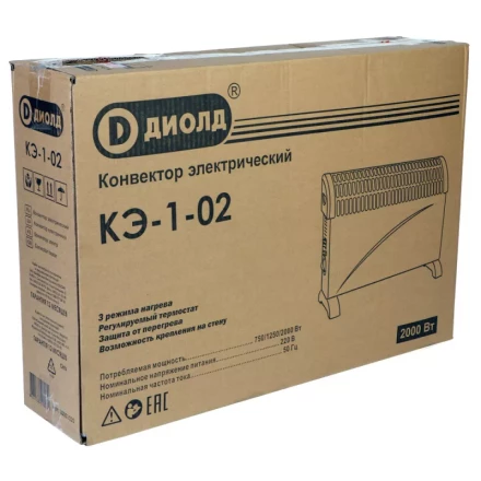 Конвектор электрический Диолд КЭ-1-02 купить в Нягани