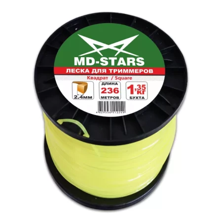 Леска для триммера SQUARE (квадрат) катушка 3,0ММХ150М купить в Нягани