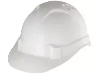Каска защитная из ударопрочной пластмассы белая  СИБРТЕХ 89114 купить в Нягани