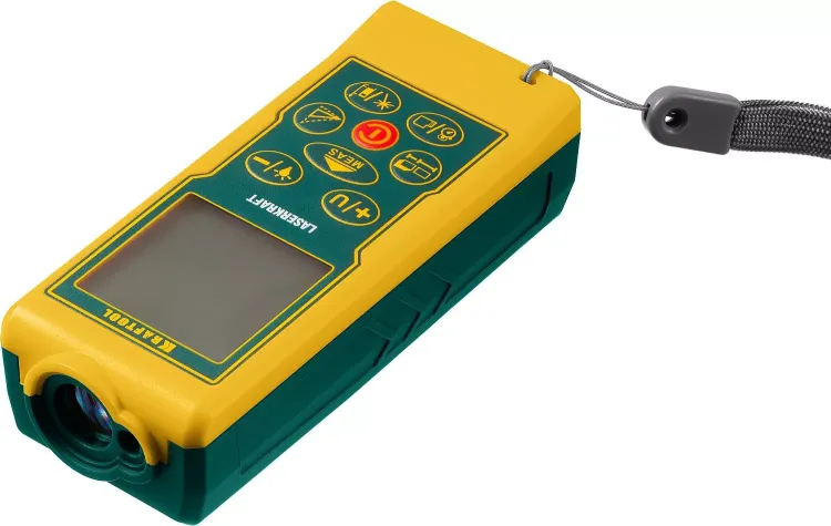 Дальномер лазерный LASER-KRAFT, дальность 5см - 70м, точность 1,5мм, KRAFTOOL 34760 34760_z01 купить в Нягани
