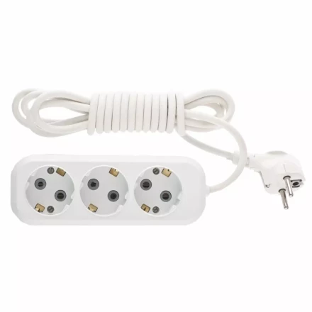 Удлинитель бытовой серия УХз-10-310 с заземлением 10м 3 роз. 10А DENZEL 95969 купить в Нягани