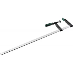 Струбцина, KRAFTOOL 32011-120-800, тип "F", DIN 5117, двухкомпонентная ручка, 120х800мм 32011-120-800