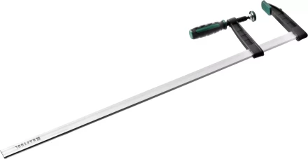 Струбцина, KRAFTOOL 32011-120-800, тип &quot;F&quot;, DIN 5117, двухкомпонентная ручка, 120х800мм 32011-120-800 купить в Нягани