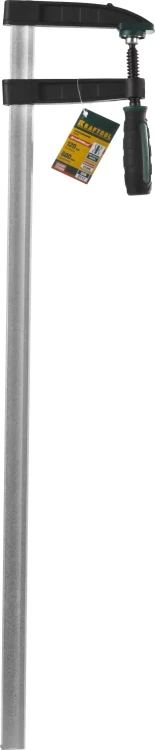 Струбцина, KRAFTOOL 32011-120-800, тип "F", DIN 5117, двухкомпонентная ручка, 120х800мм 32011-120-800 купить в Нягани