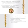 ЗУБР КС-П, 80 х 4.5 мм, TX25, потайная головка, желтый цинк, 100 шт, конструкционный саморез, Профессионал (30041-45-080) купить в Нягани