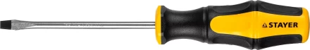 Отвертка STAYER &quot;MASTER&quot; &quot;HERCULES&quot;, Сr-V, противоскользящая рукоятка, SL5,0x100мм 25051-05-10_z02 купить в Нягани