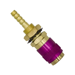 Быстросъемное соединение с резъбовой втулкой М NW5- штуцер 6 мм (Red) FA3075