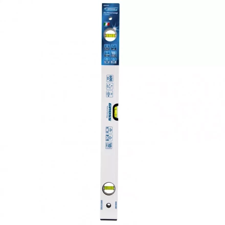 Уровень алюминиевый 600 мм фрезерованный 3 глазка магнитный Gross 33671 купить в Нягани