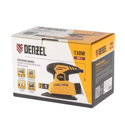Шлифмашина плоскошлифовальная VDS-2 вибрационная Denzel 27614 купить в Нягани
